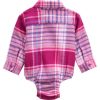 Outdoor Kids® Infants’ Flannel Long-Sleeve Button-Down Bodysuit