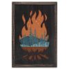 Open Road's Campfire & Mountain Scene Layered Framed Wood Wall Decor